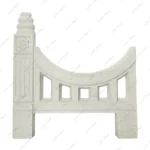 نرده بتنی اماراتی مسلح با الیاف و مقاوم در برابر یخبندان مناسب حصارکشی تراس وسیع و نمای لوکس رومی